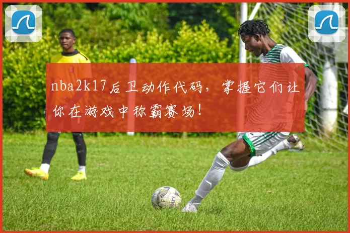 nba2k17后卫动作代码，掌握它们让你在游戏中称霸赛场！