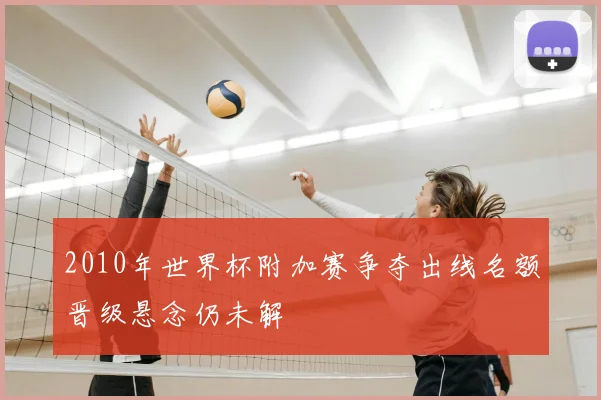 2010年世界杯附加赛争夺出线名额晋级悬念仍未解